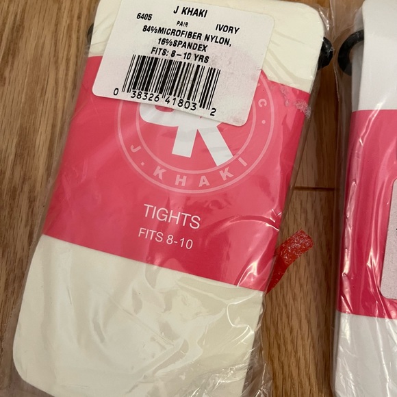 NWT Bundle of Girl’s tights size 8-10 - Picture 5 of 8